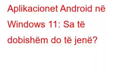 Aplikacionet Android në Windows 11: Sa të dobishëm do të jenë?