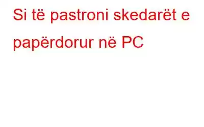 Si të pastroni skedarët e papërdorur në PC