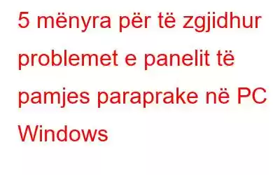 5 mënyra për të zgjidhur problemet e panelit të pamjes paraprake në PC Windows