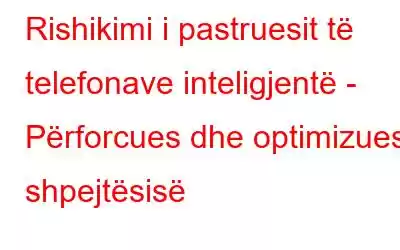 Rishikimi i pastruesit të telefonave inteligjentë - Përforcues dhe optimizues i shpejtësisë