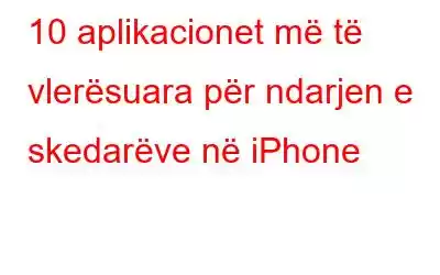 10 aplikacionet më të vlerësuara për ndarjen e skedarëve në iPhone