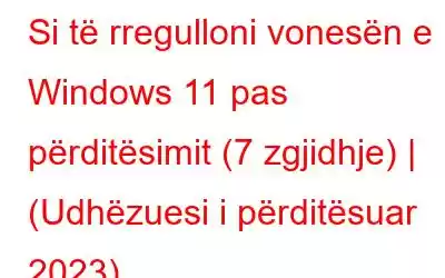 Si të rregulloni vonesën e Windows 11 pas përditësimit (7 zgjidhje) | (Udhëzuesi i përditësuar 2023)