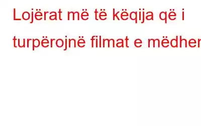 Lojërat më të këqija që i turpërojnë filmat e mëdhenj