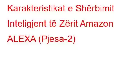 Karakteristikat e Shërbimit Inteligjent të Zërit Amazon - ALEXA (Pjesa-2)