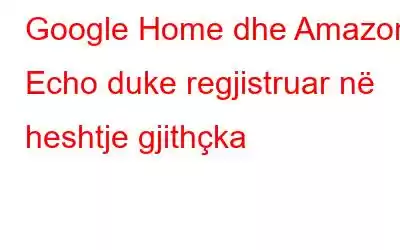 Google Home dhe Amazon Echo duke regjistruar në heshtje gjithçka