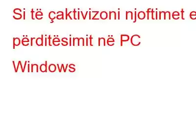 Si të çaktivizoni njoftimet e përditësimit në PC Windows