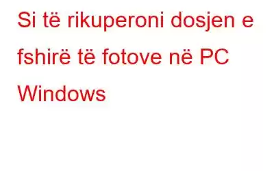 Si të rikuperoni dosjen e fshirë të fotove në PC Windows