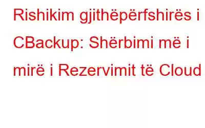 Rishikim gjithëpërfshirës i CBackup: Shërbimi më i mirë i Rezervimit të Cloud