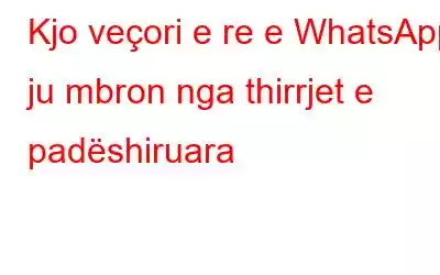 Kjo veçori e re e WhatsApp ju mbron nga thirrjet e padëshiruara