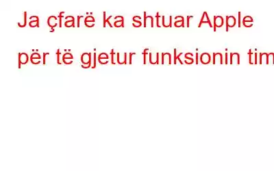 Ja çfarë ka shtuar Apple për të gjetur funksionin tim