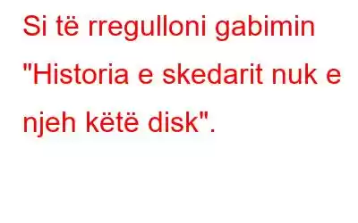 Si të rregulloni gabimin 