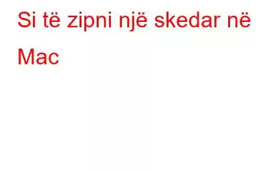 Si të zipni një skedar në Mac