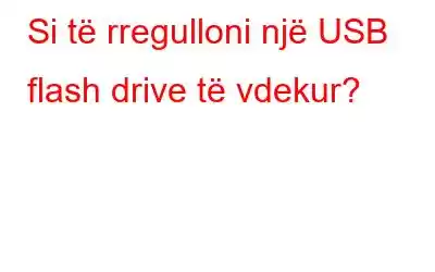 Si të rregulloni një USB flash drive të vdekur?