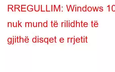 RREGULLIM: Windows 10 nuk mund të rilidhte të gjithë disqet e rrjetit