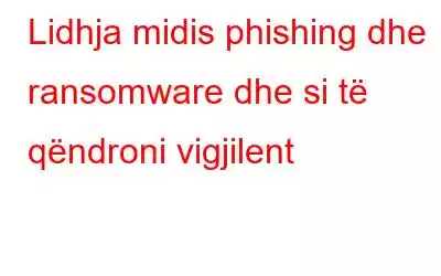 Lidhja midis phishing dhe ransomware dhe si të qëndroni vigjilent