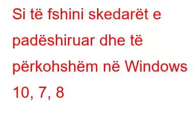 Si të fshini skedarët e padëshiruar dhe të përkohshëm në Windows 10, 7, 8