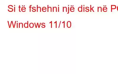 Si të fshehni një disk në PC Windows 11/10