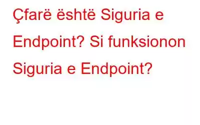 Çfarë është Siguria e Endpoint? Si funksionon Siguria e Endpoint?