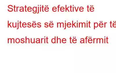 Strategjitë efektive të kujtesës së mjekimit për të moshuarit dhe të afërmit