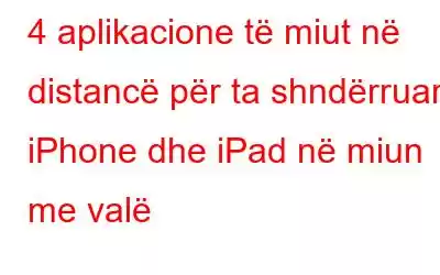 4 aplikacione të miut në distancë për ta shndërruar iPhone dhe iPad në miun me valë