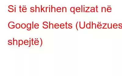 Si të shkrihen qelizat në Google Sheets (Udhëzues i shpejtë)