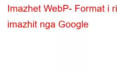 Imazhet WebP- Format i ri i imazhit nga Google