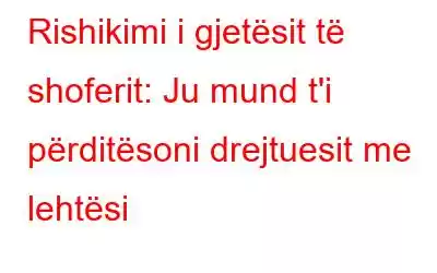 Rishikimi i gjetësit të shoferit: Ju mund t'i përditësoni drejtuesit me lehtësi