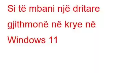 Si të mbani një dritare gjithmonë në krye në Windows 11