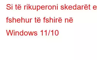 Si të rikuperoni skedarët e fshehur të fshirë në Windows 11/10