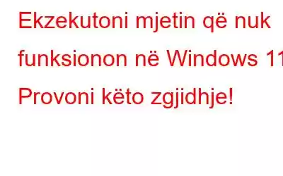 Ekzekutoni mjetin që nuk funksionon në Windows 11? Provoni këto zgjidhje!