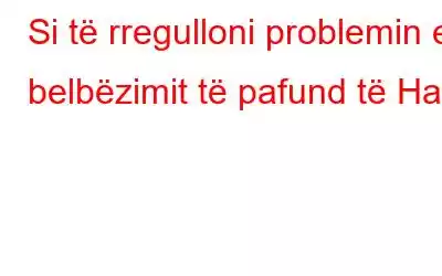 Si të rregulloni problemin e belbëzimit të pafund të Halo