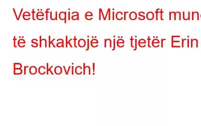 Vetëfuqia e Microsoft mund të shkaktojë një tjetër Erin Brockovich!