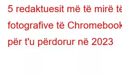 5 redaktuesit më të mirë të fotografive të Chromebook për t'u përdorur në 2023