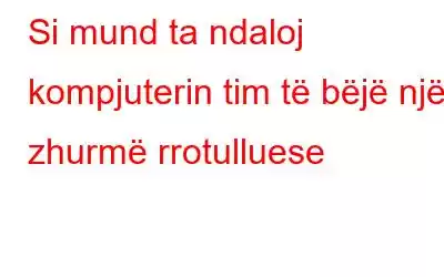 Si mund ta ndaloj kompjuterin tim të bëjë një zhurmë rrotulluese