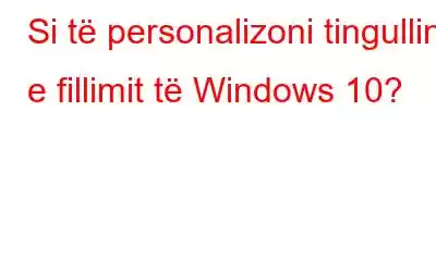 Si të personalizoni tingullin e fillimit të Windows 10?