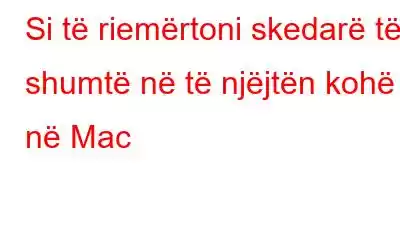 Si të riemërtoni skedarë të shumtë në të njëjtën kohë në Mac