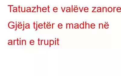 Tatuazhet e valëve zanore: Gjëja tjetër e madhe në artin e trupit