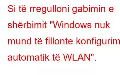 Si të rregulloni gabimin e shërbimit 