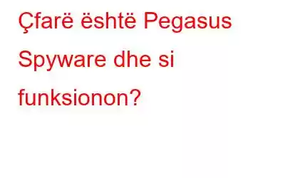 Çfarë është Pegasus Spyware dhe si funksionon?