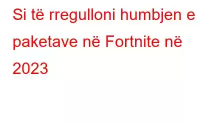 Si të rregulloni humbjen e paketave në Fortnite në 2023