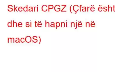 Skedari CPGZ (Çfarë është dhe si të hapni një në macOS)