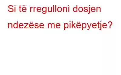 Si të rregulloni dosjen ndezëse me pikëpyetje?