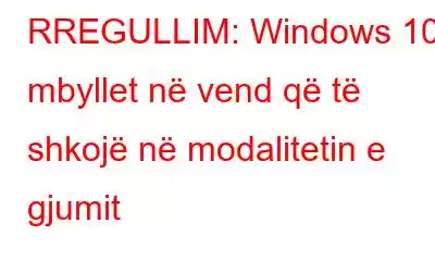 RREGULLIM: Windows 10 mbyllet në vend që të shkojë në modalitetin e gjumit