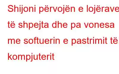 Shijoni përvojën e lojërave të shpejta dhe pa vonesa me softuerin e pastrimit të kompjuterit