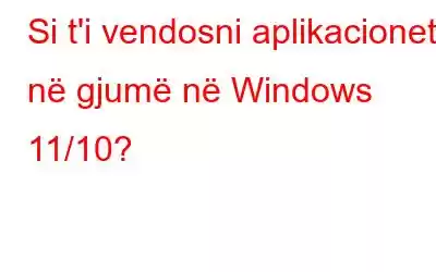 Si t'i vendosni aplikacionet në gjumë në Windows 11/10?