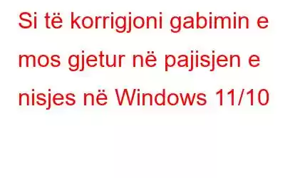 Si të korrigjoni gabimin e mos gjetur në pajisjen e nisjes në Windows 11/10