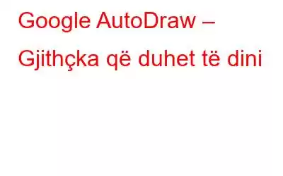 Google AutoDraw – Gjithçka që duhet të dini