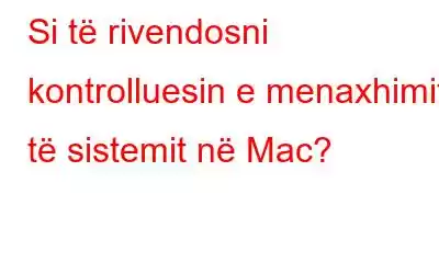 Si të rivendosni kontrolluesin e menaxhimit të sistemit në Mac?