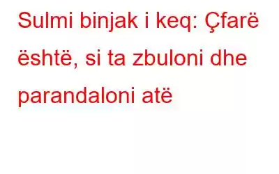 Sulmi binjak i keq: Çfarë është, si ta zbuloni dhe parandaloni atë