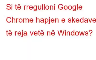 Si të rregulloni Google Chrome hapjen e skedave të reja vetë në Windows?